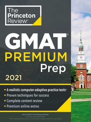 cover image of Princeton Review GMAT Premium Prep, 2021